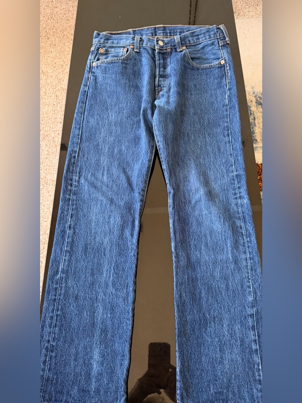 Levi's Straight Jeans Blue